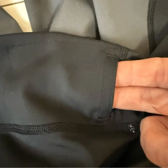 Adidas Aeroready Cropped Workout Leggings Black Grey Size Large - Picture 6 of 6